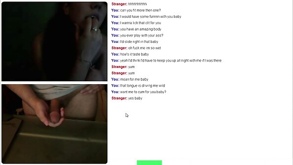 Krāšņs, brūns haired sweetie in zeķes izpaužas penis viņas twat